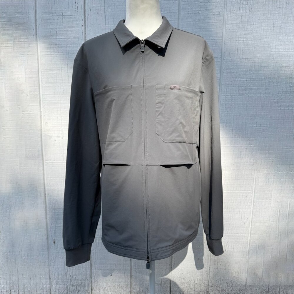 NEW, FIGS Men Grey Jacket- Size Medium